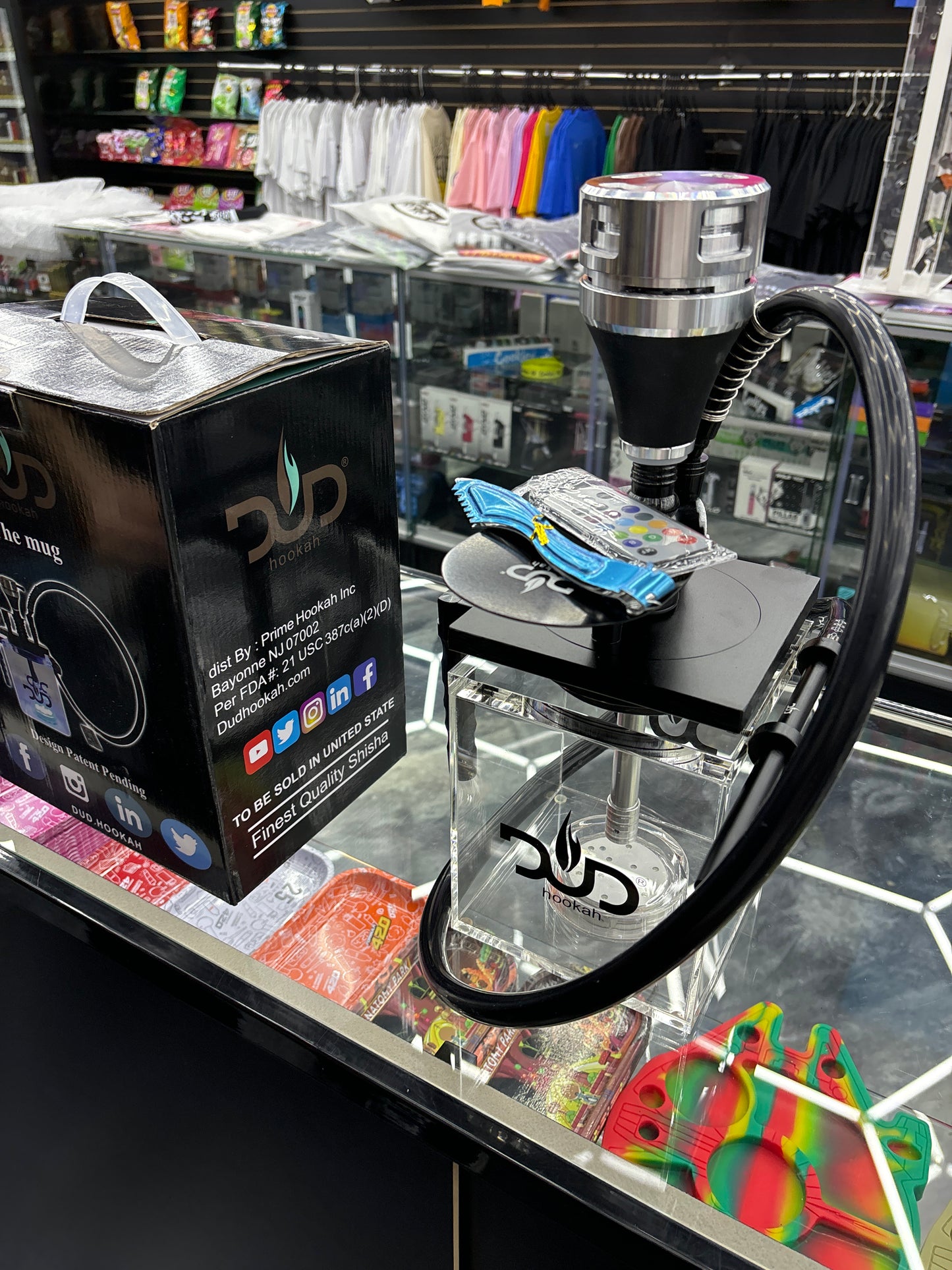 Dud hookah box black