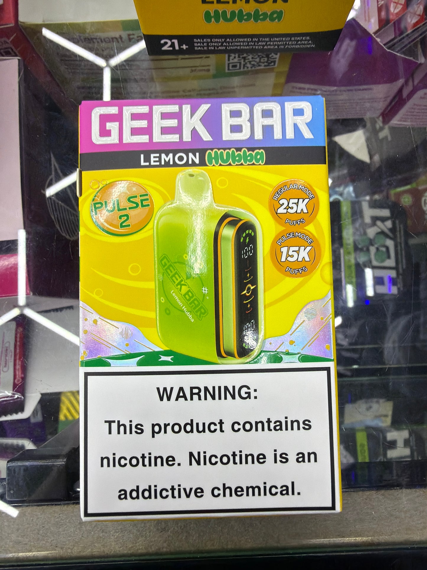 Geek bar pulse x2 Lemon Hubba
