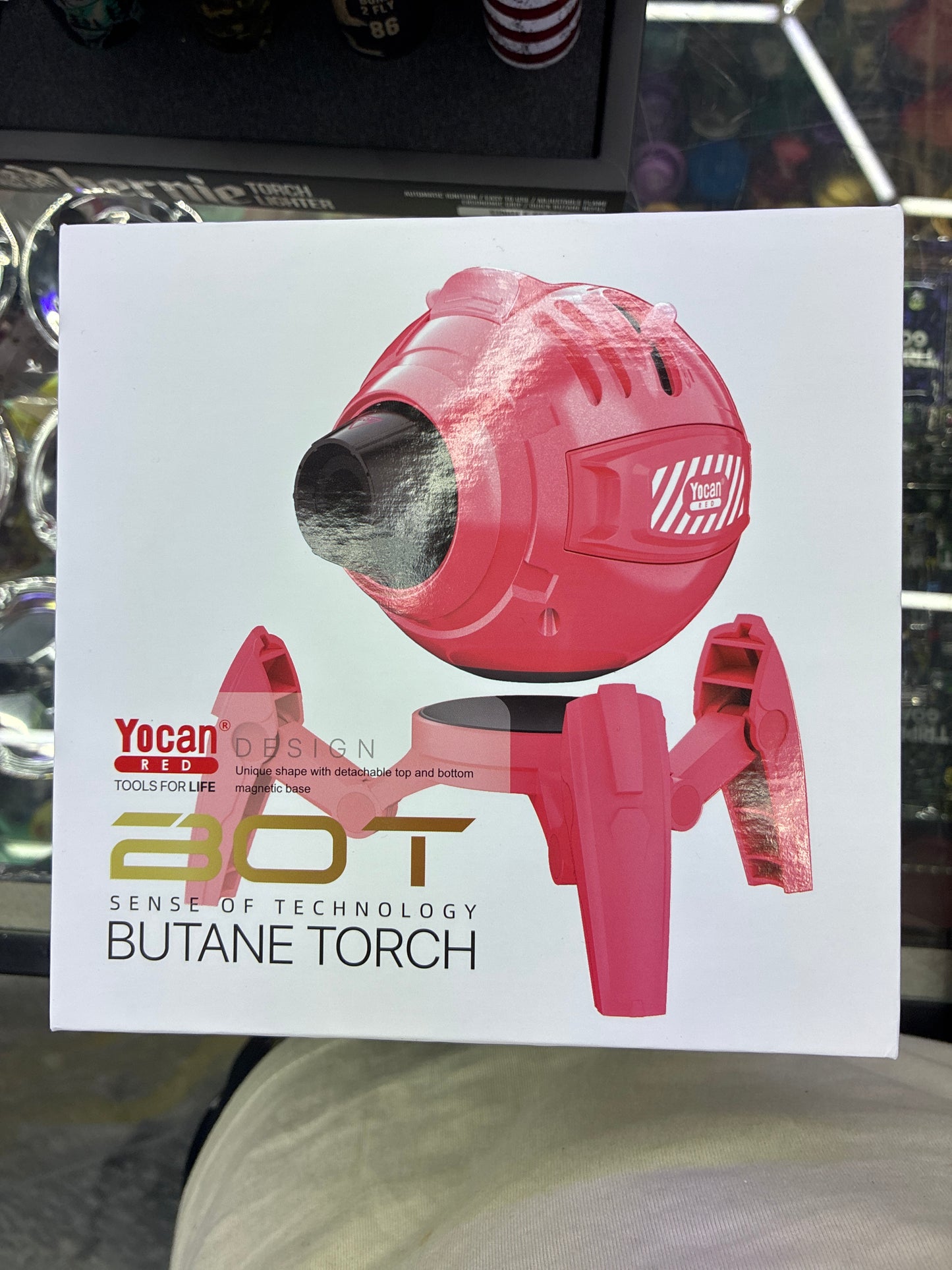 Yocan bot butane torch pink