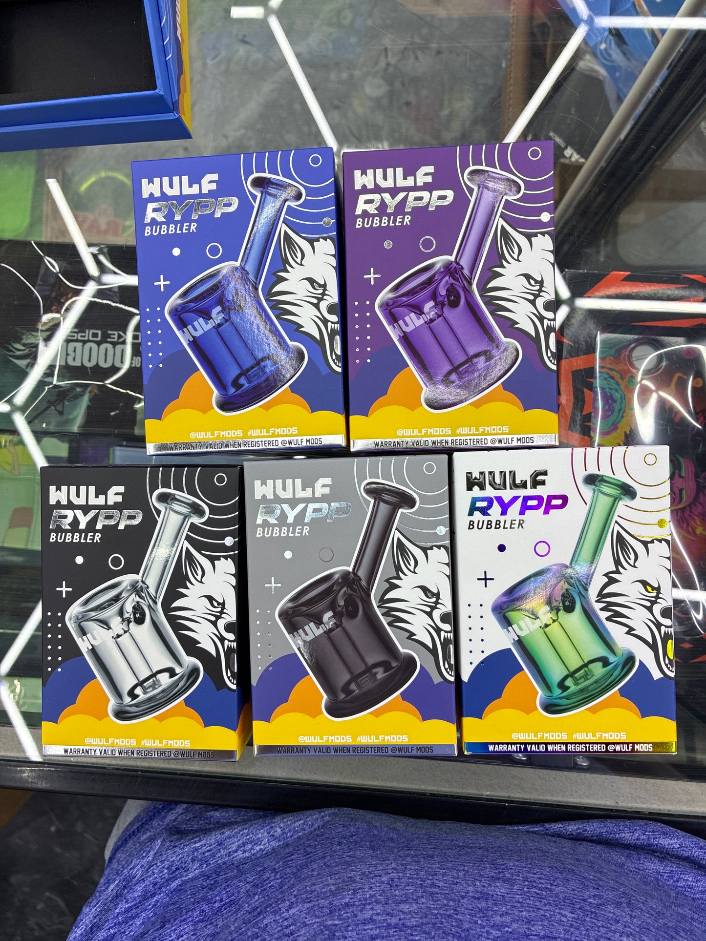 Wulf rypp bubbler blue