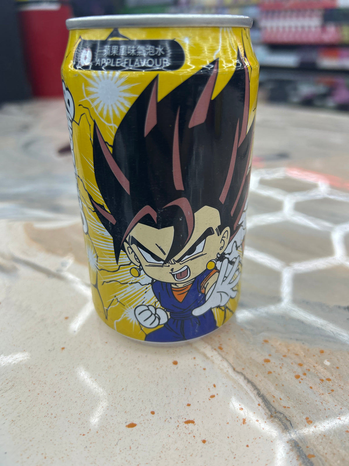 Ocean bomb x dragonball vegito 330ML sparkling water apple