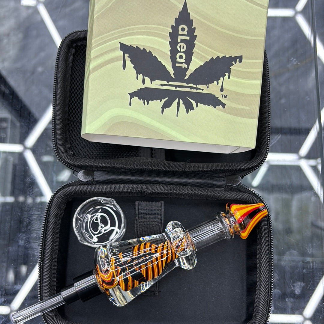 Aleaf liquid nectar collector, orange