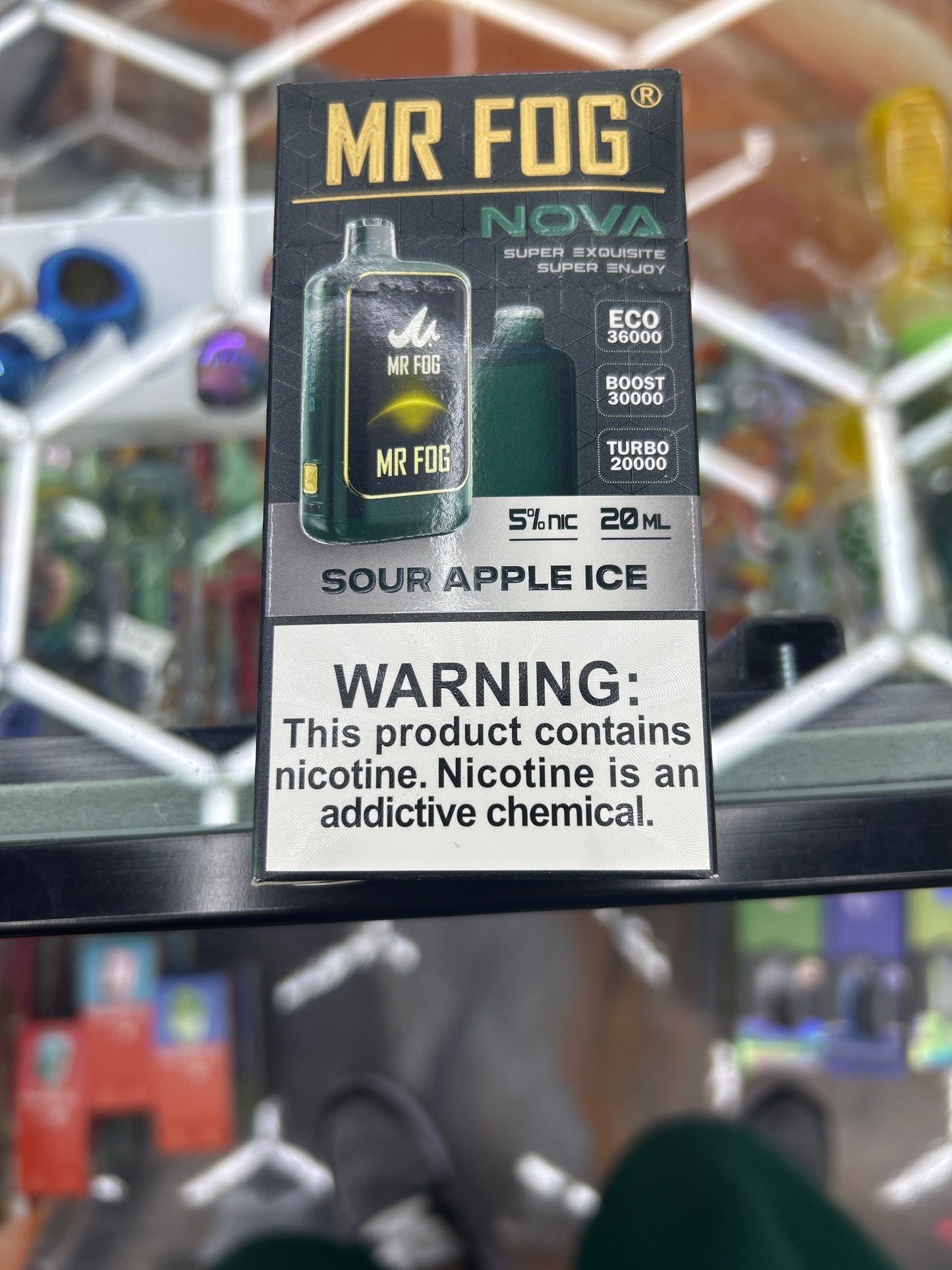 Mr fog nova 30k hits sour apple ice