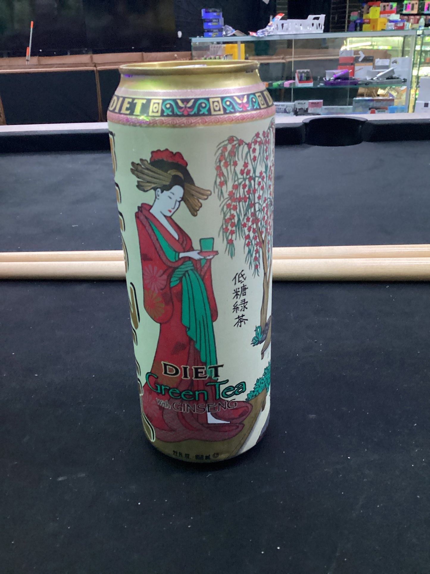 Arizona diet green tes w ginsing 22 oz