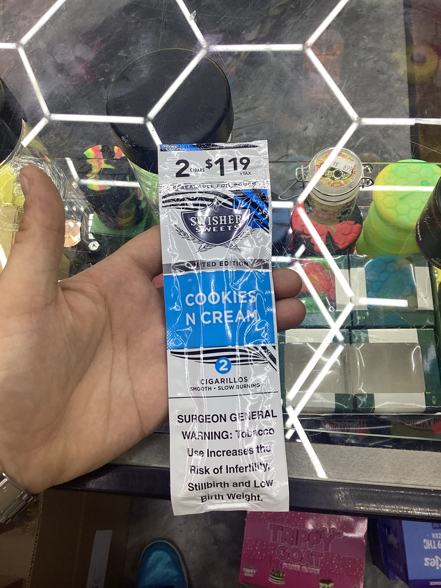 Swisher sweet cookies n cream