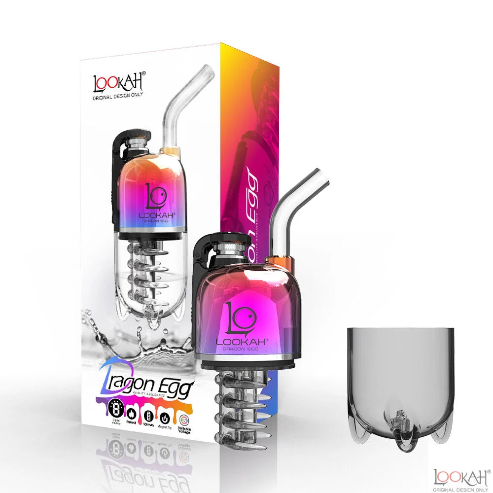Lookah dragon egg, limited, edition, rainbow