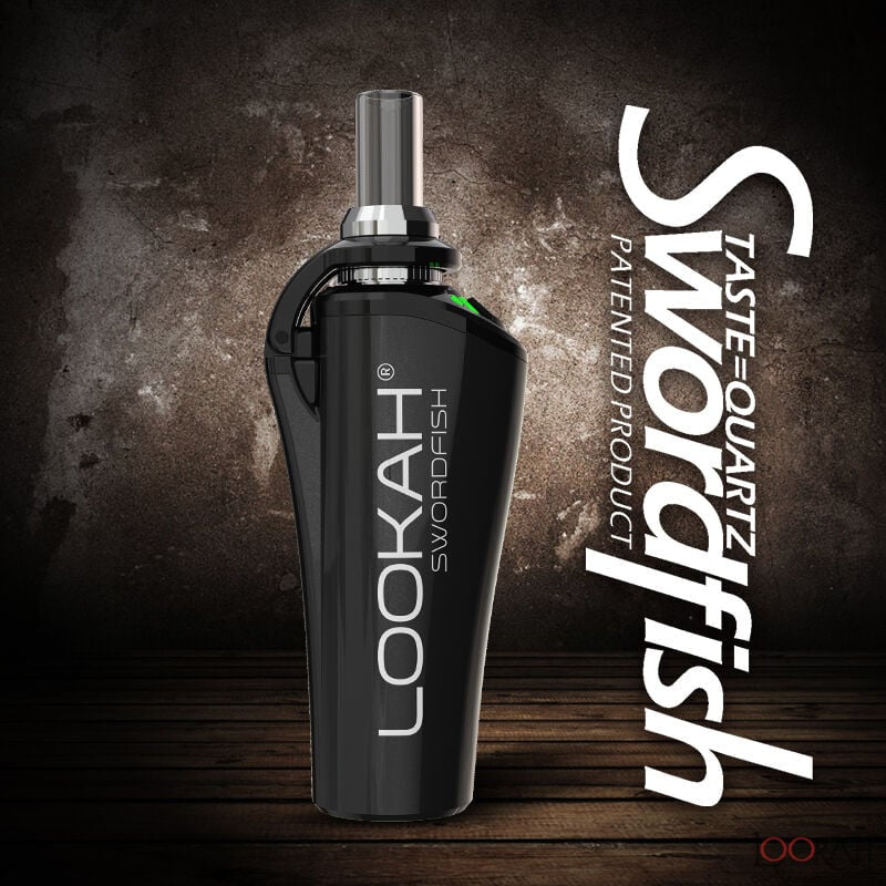 Lookah swordfish concentrate vaporizer black