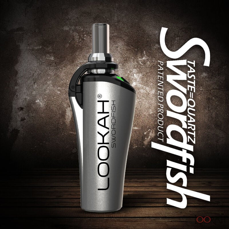 Lookah swordfish concentrate vaporizer grey