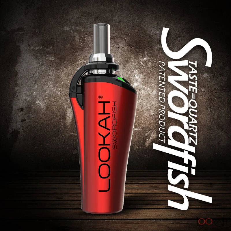 Lookah swordfish concentrate vaporizer red