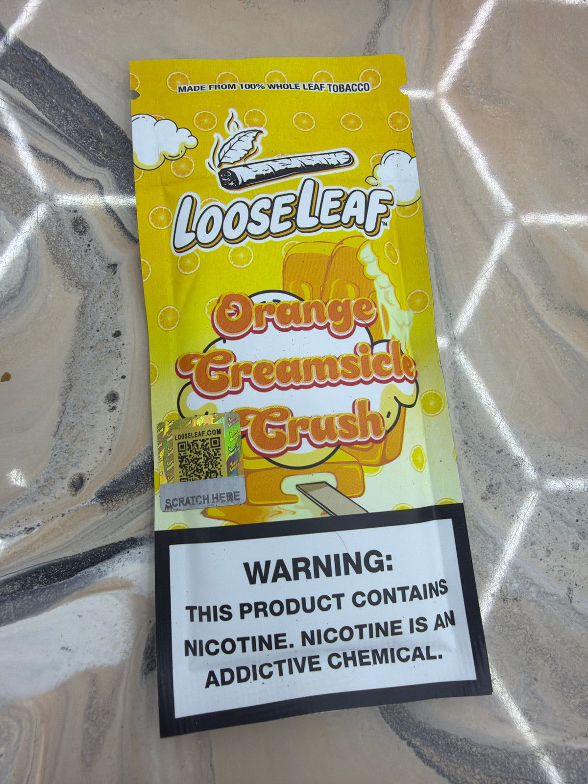 Loose leaf Orange Creamsicle crush blend