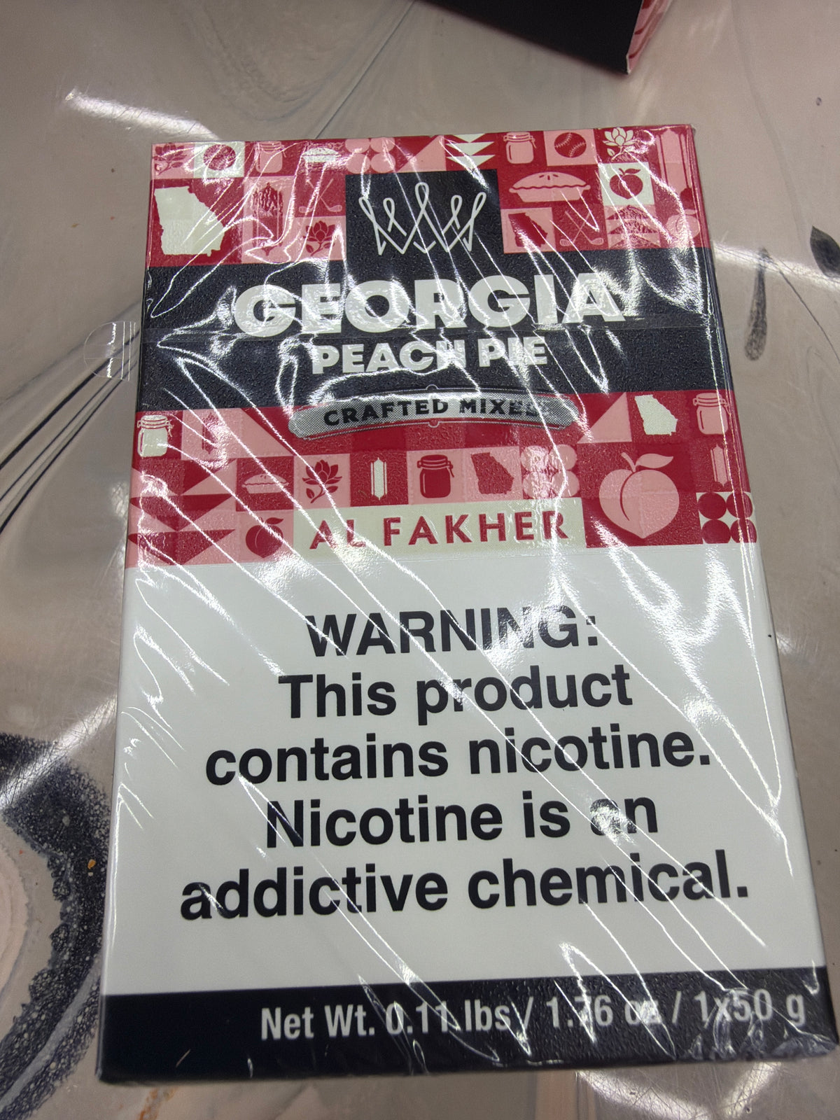AL Fakher Crafted Mixes 50G Georgia Peach Pie 0.11 lbs