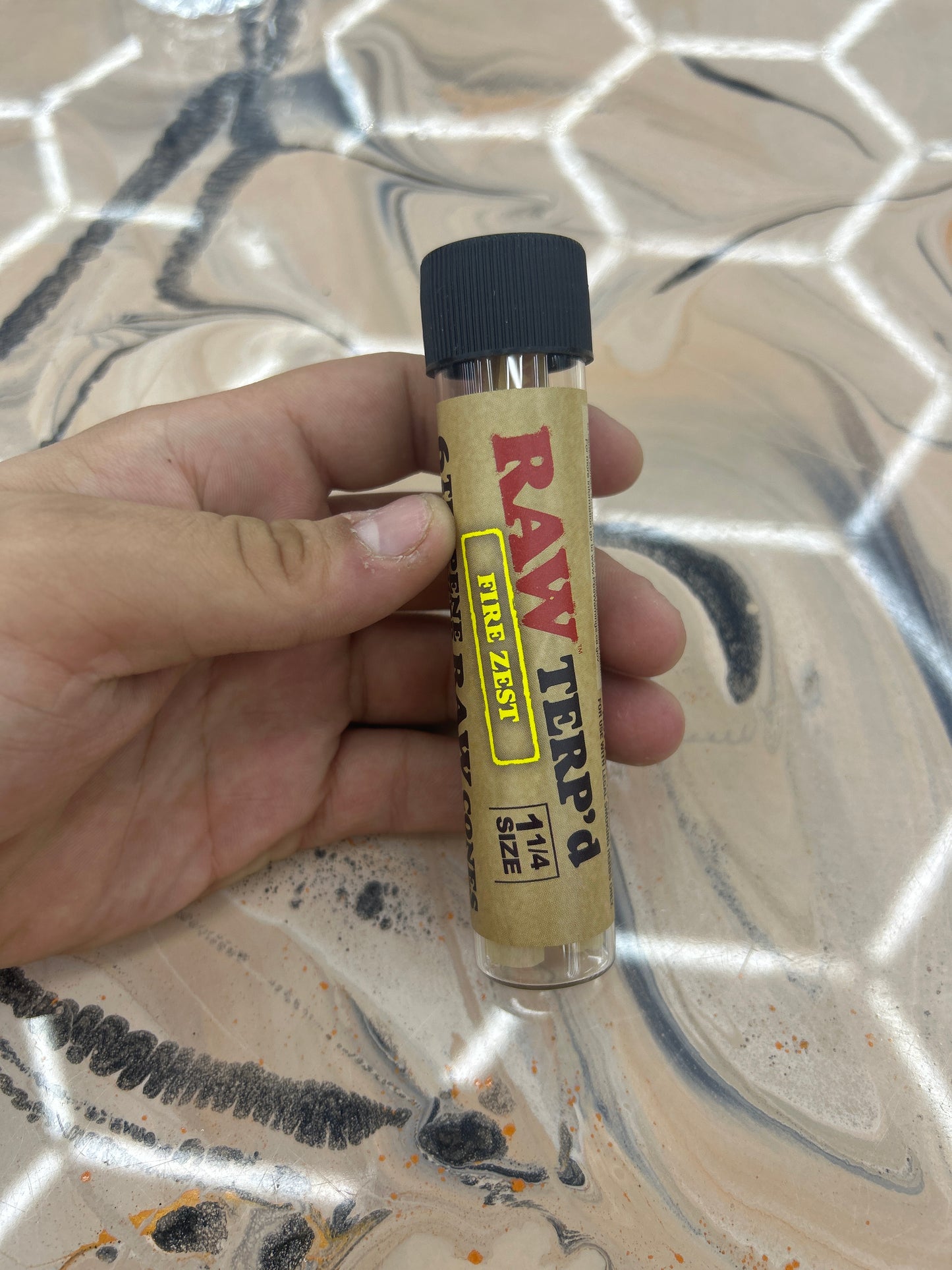 Raw Terp’d Cones fire zest 6ct 1 1/4 size