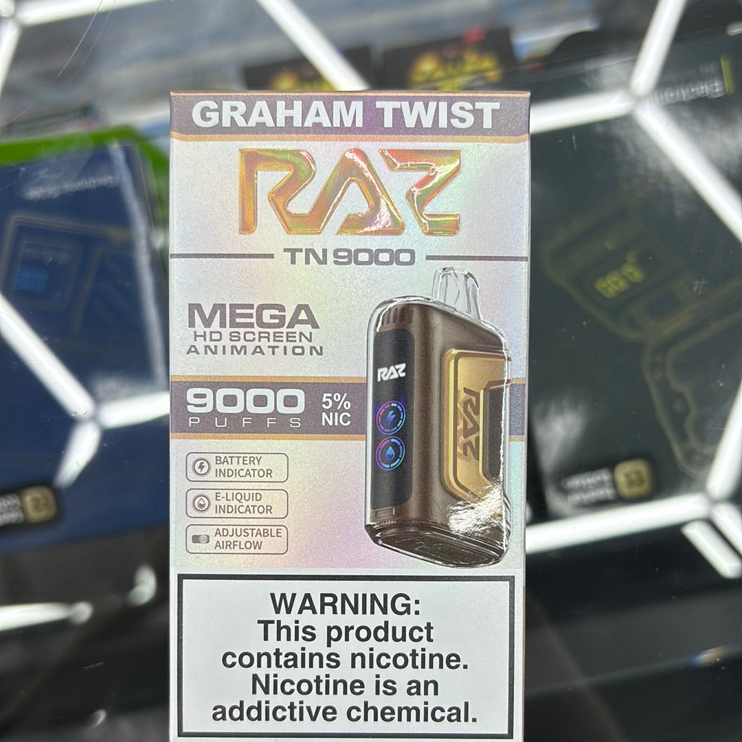 Raz graham twist 9000puffs