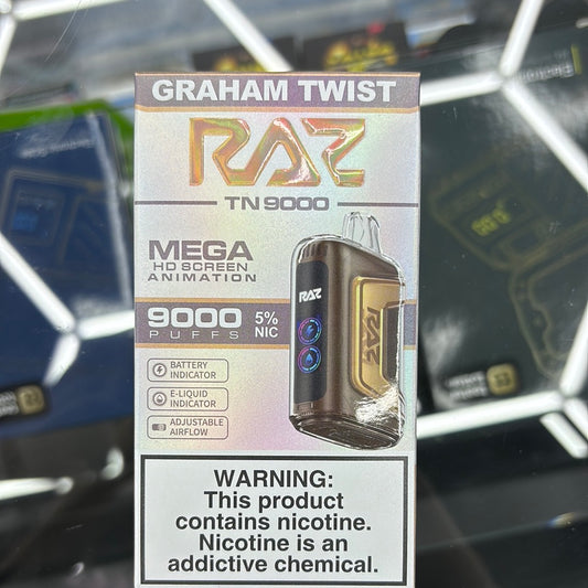 Raz graham twist 9000puffs