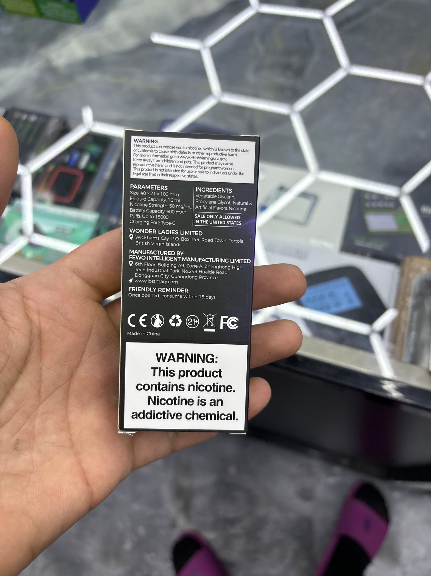 Lost Mary grape apple 15,000 puffs