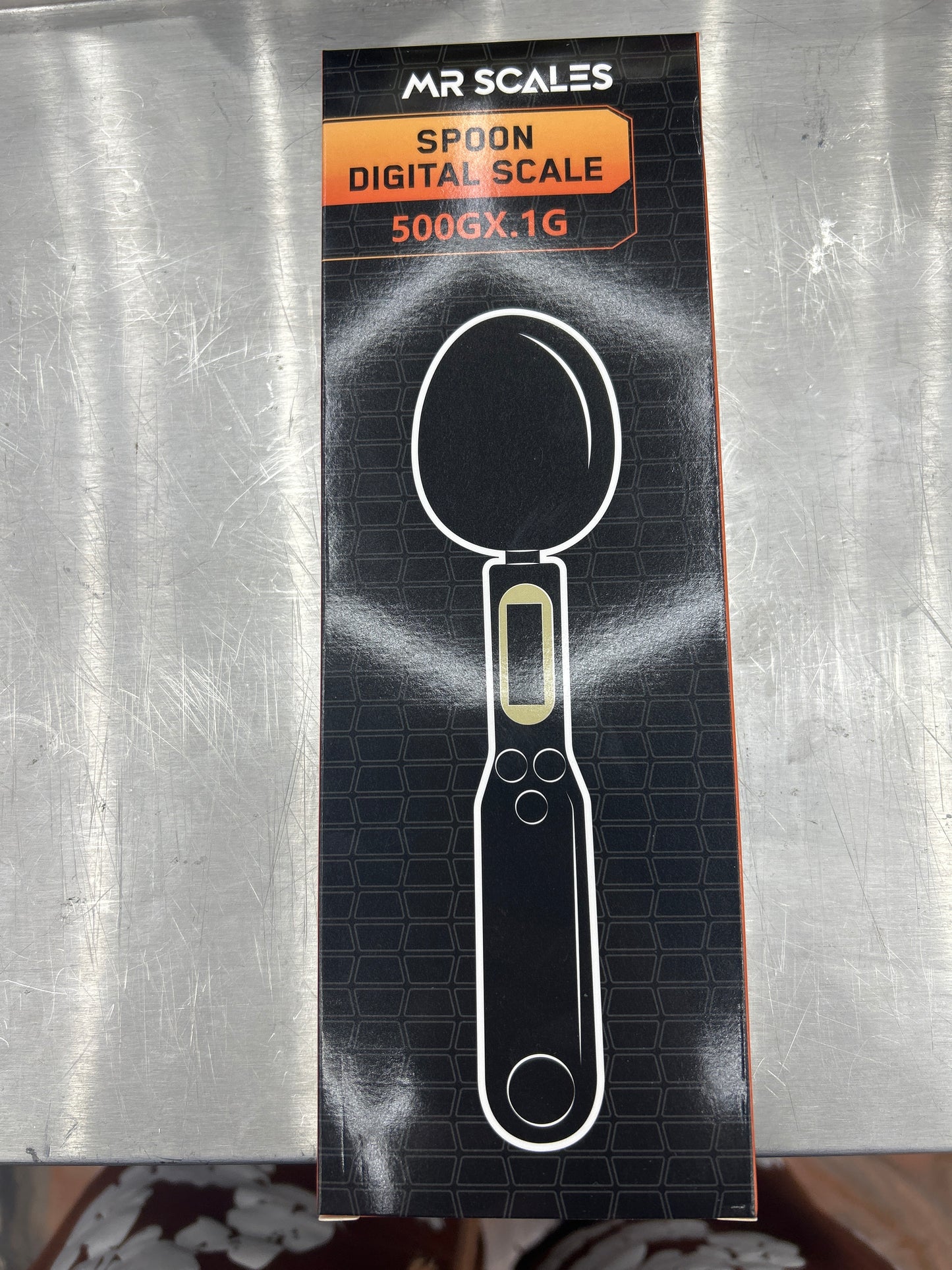 Mr scales spoon digital scale 500GX .1G black