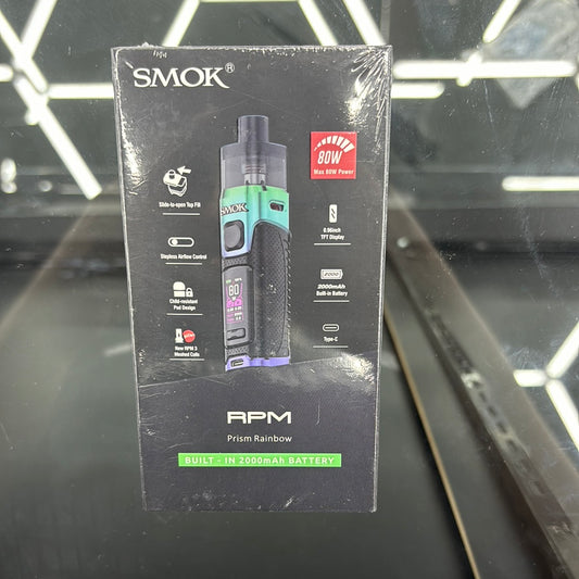 Smok rpm prism rainbow -built in 2000 MAH battery