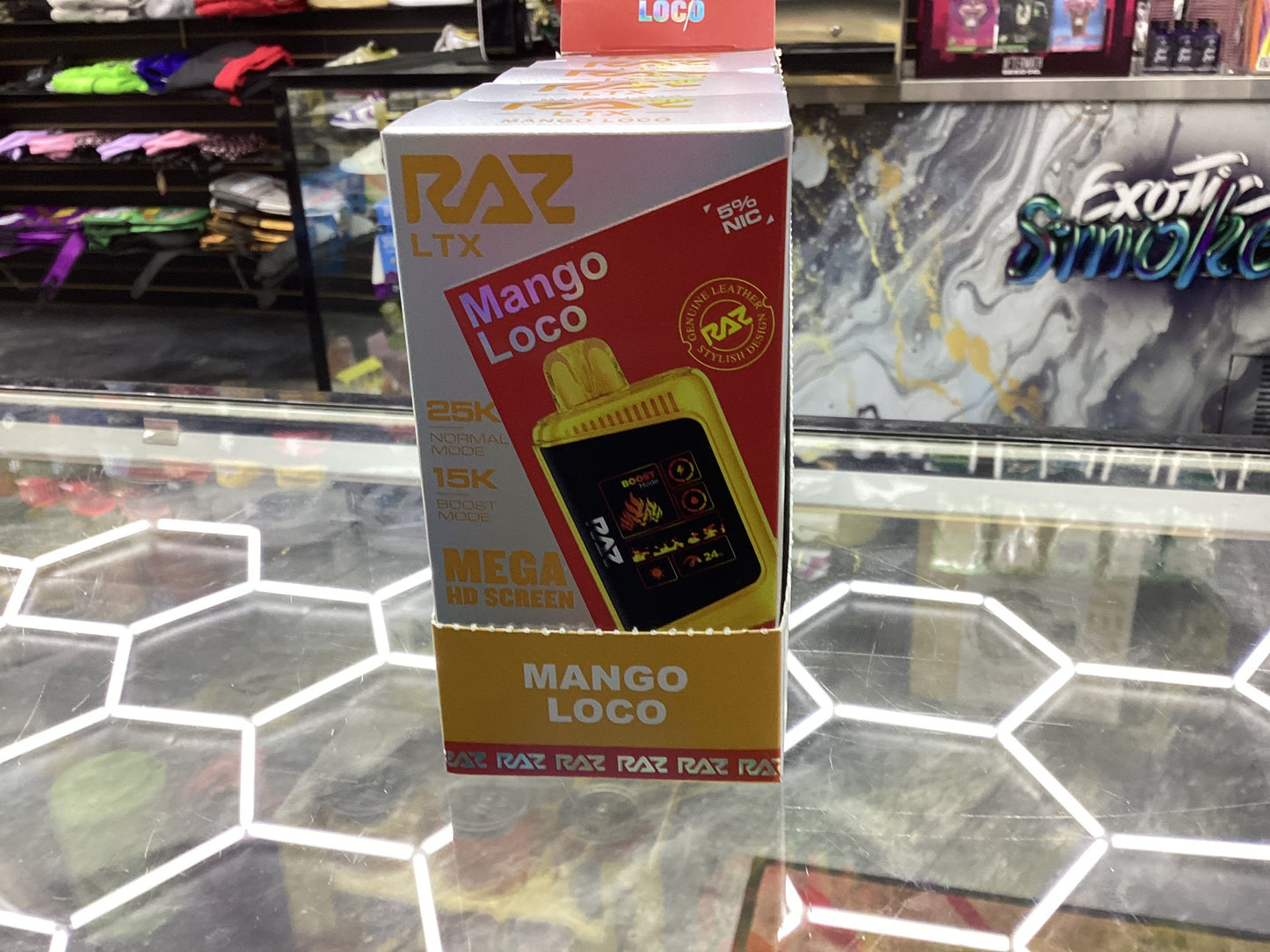 Raz dc25000 ltx 25k puff mango loco