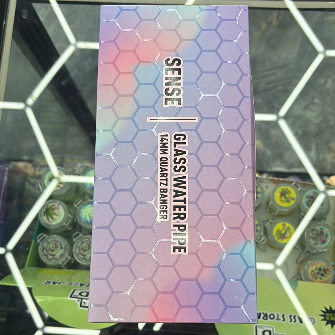 Sense glass Romeo & Juliet heart bong