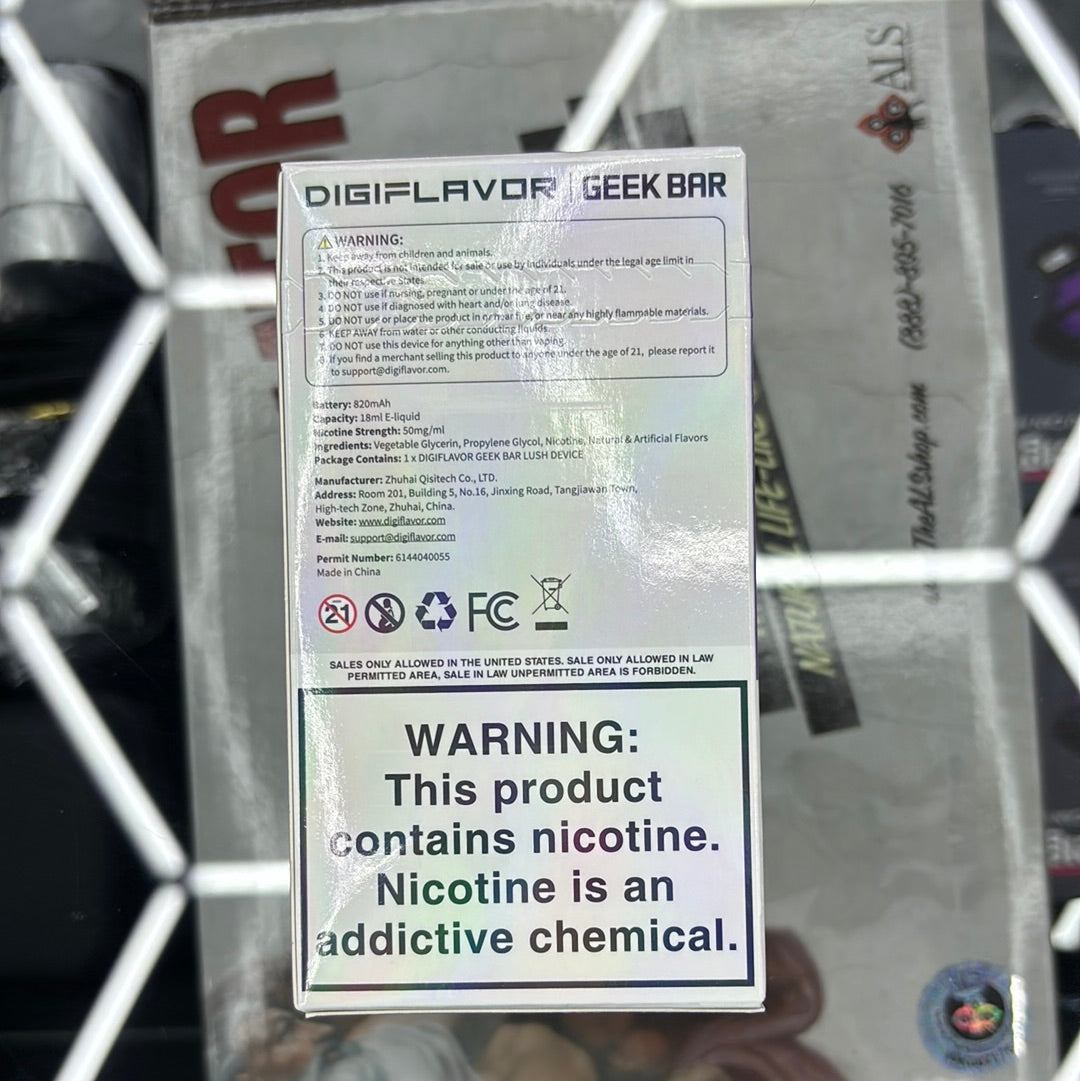 Geekbar 20,000 puffs triple berry ice