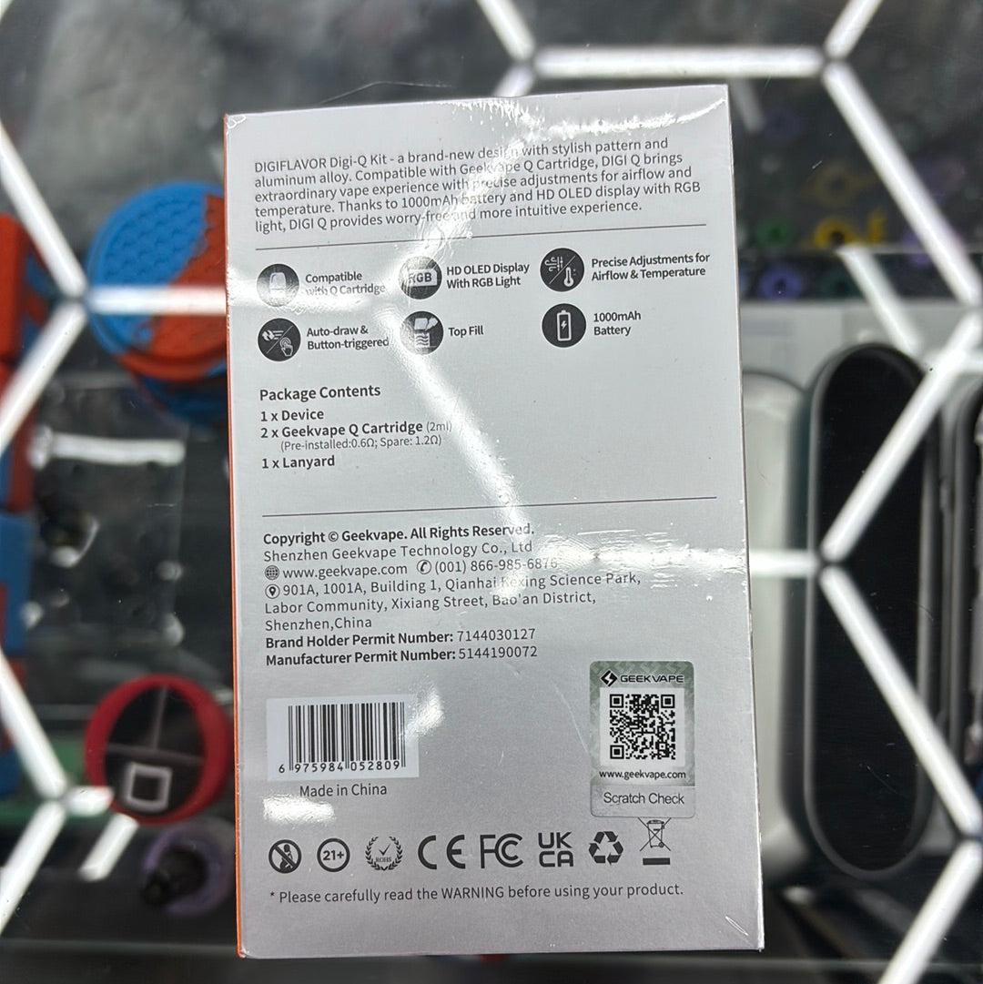 Geekvape digi q kit warrior black