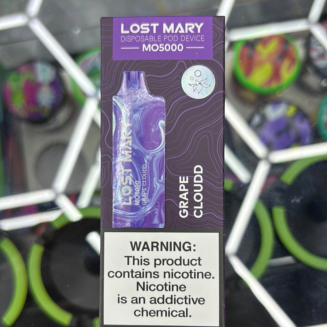 Lost Mary mo5000 grape cloudd