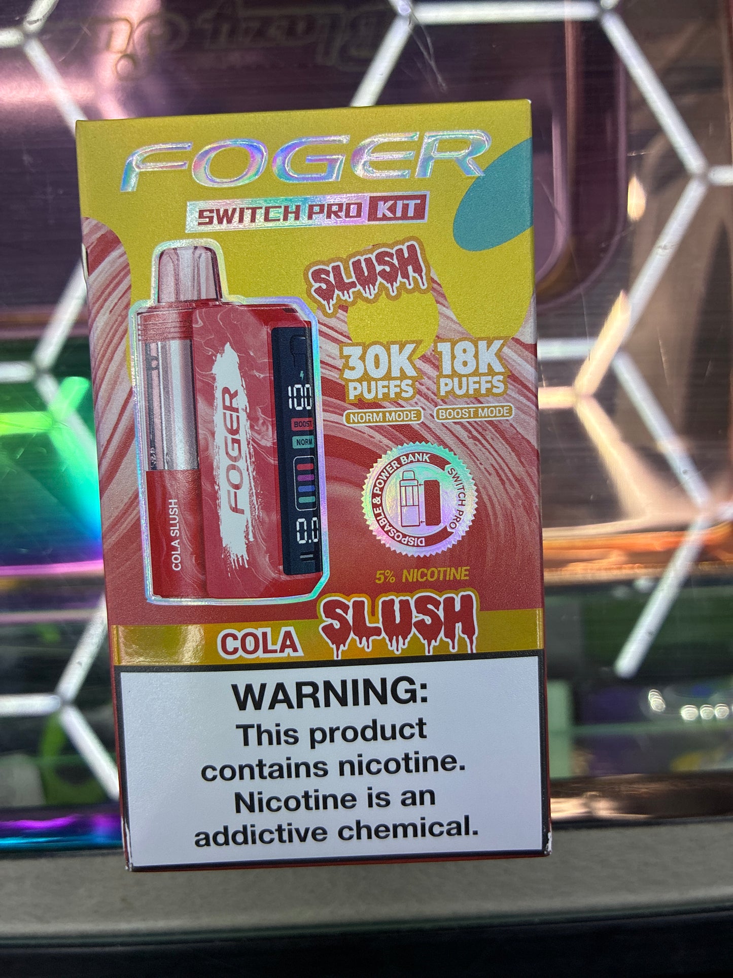 Fogger switch pro disposable kit 30k puffs cola slush