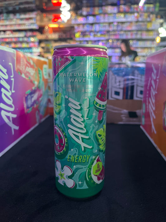Alani energy drink watermelon wave 12floz