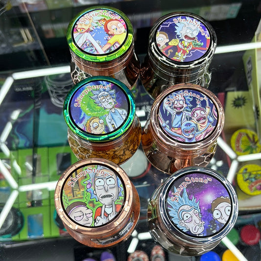 Rick and Morty grinder palpitate