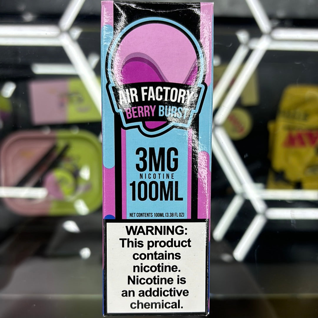 Air factory berry burst 3MG 100ML