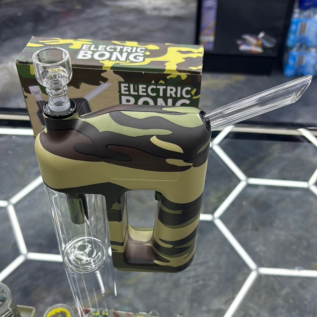 Electric bong, handheld camo