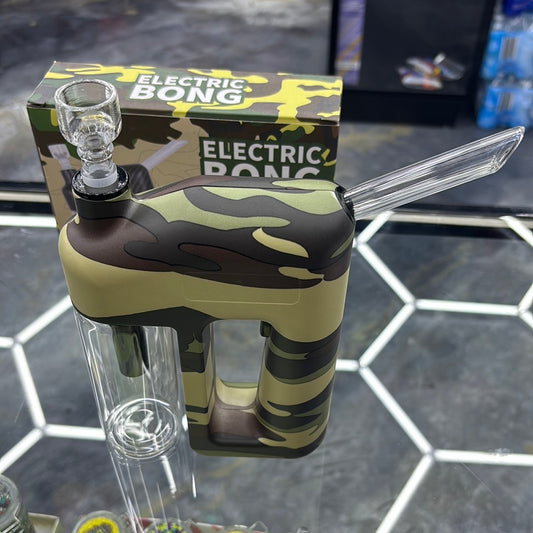 Electric bong, handheld camo
