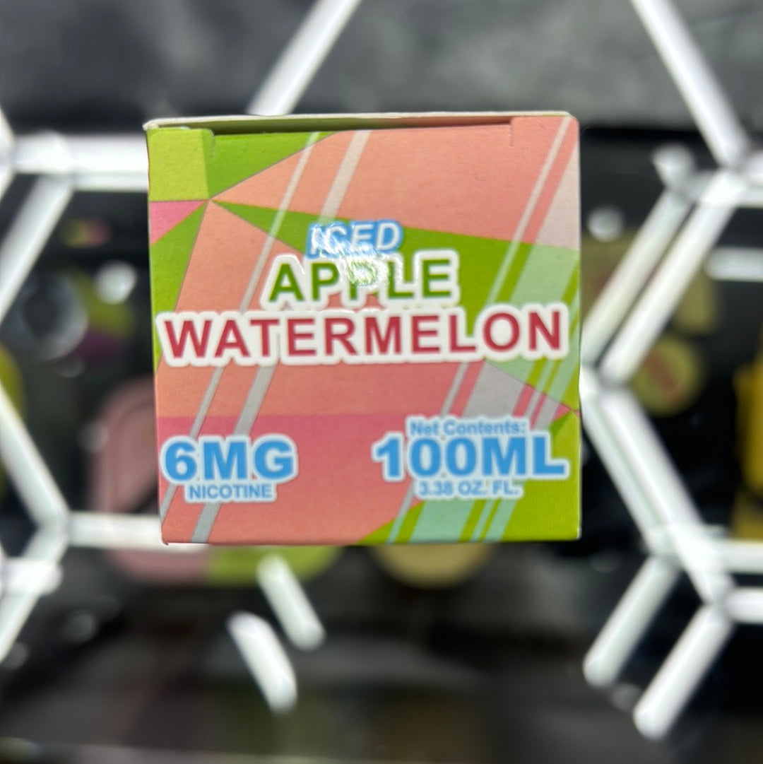 Cloud nurdz,apple watermelon ice 6MG 100ml