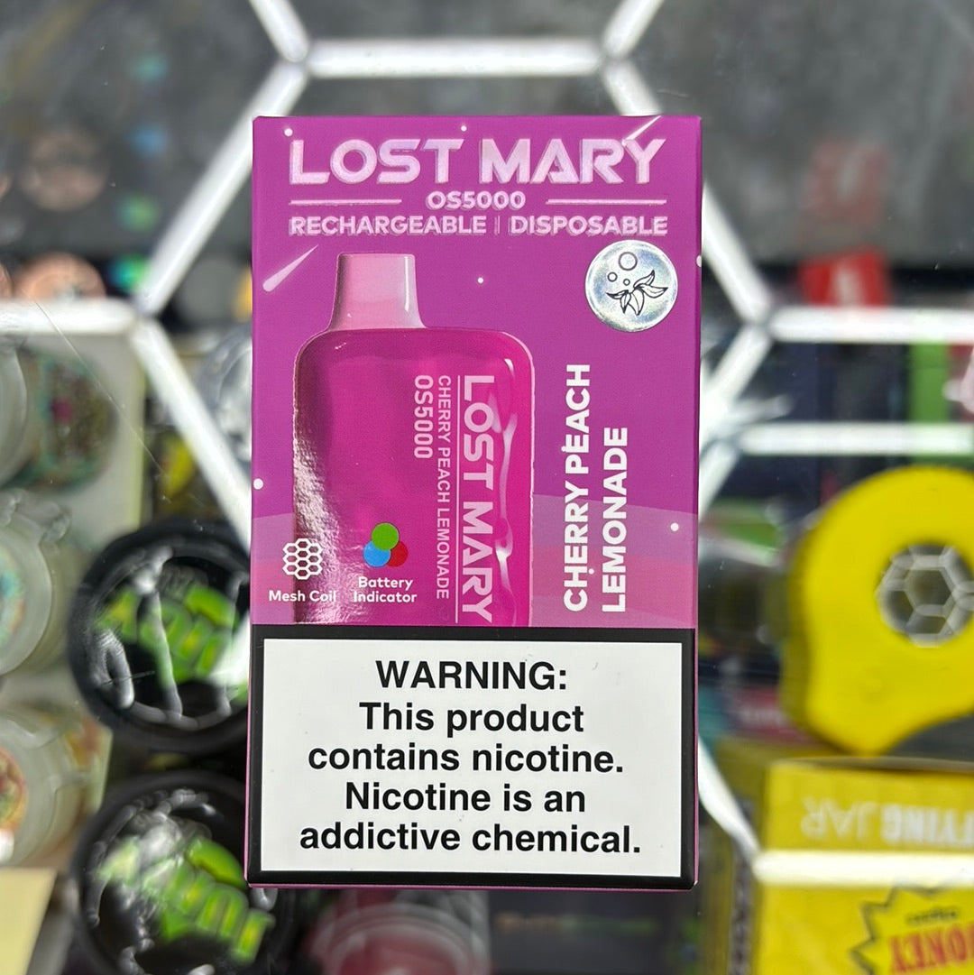 Lost mary cherry peach, lemonade