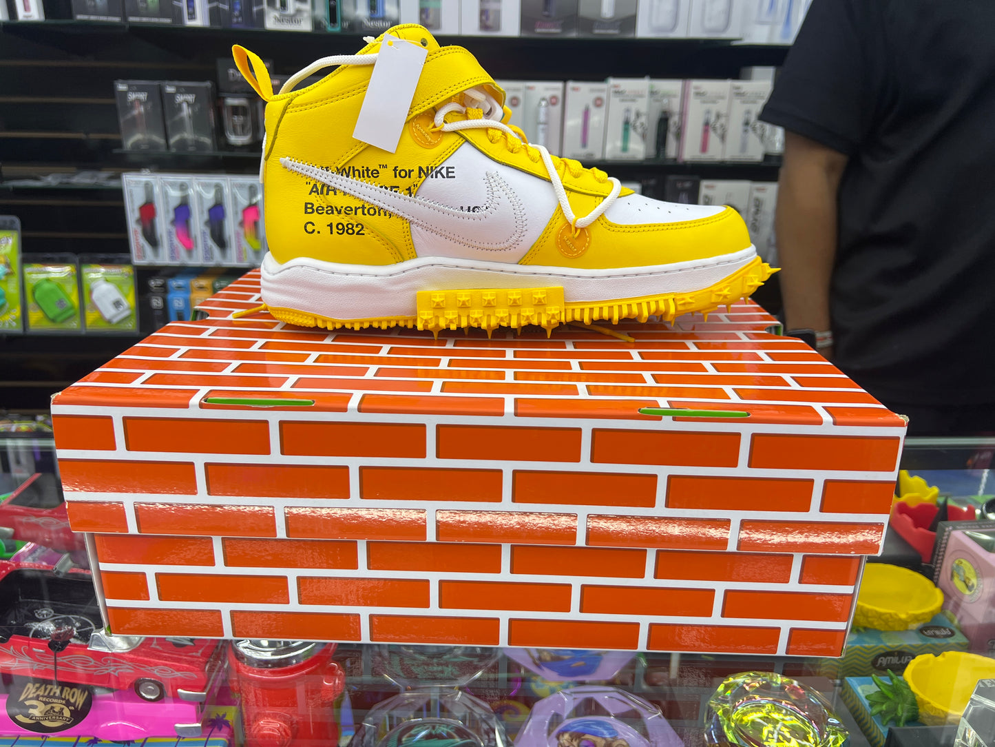 Off White Air force 1 Mid sp LTHR