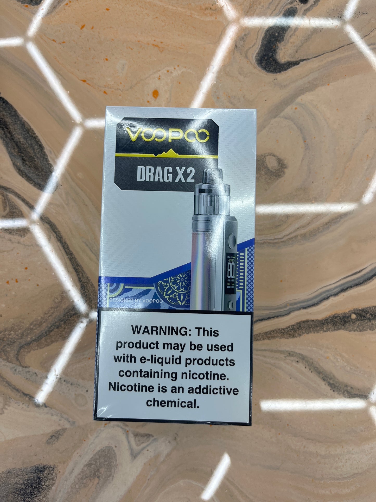 VooPoo Drag X2 colorful silver