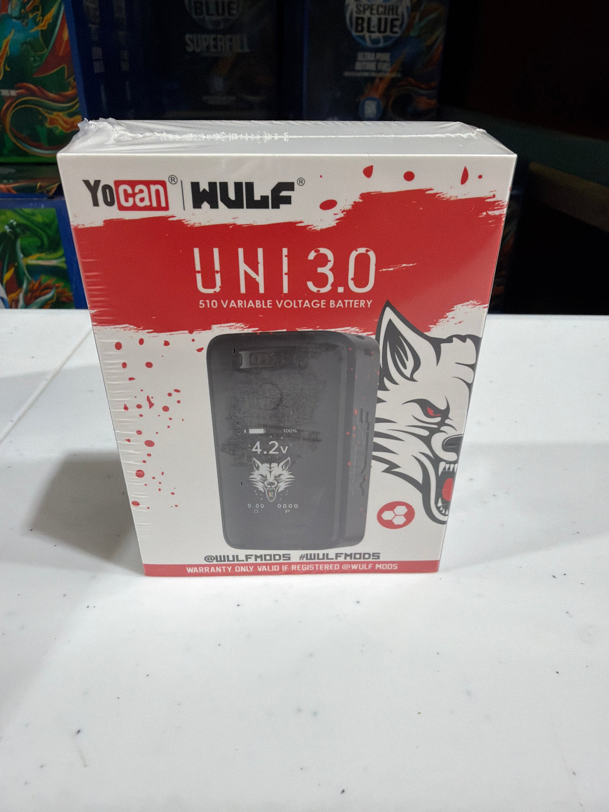 WULF MODS UNI 3.0 UNIVERSAL 510 THREAD BATTERY