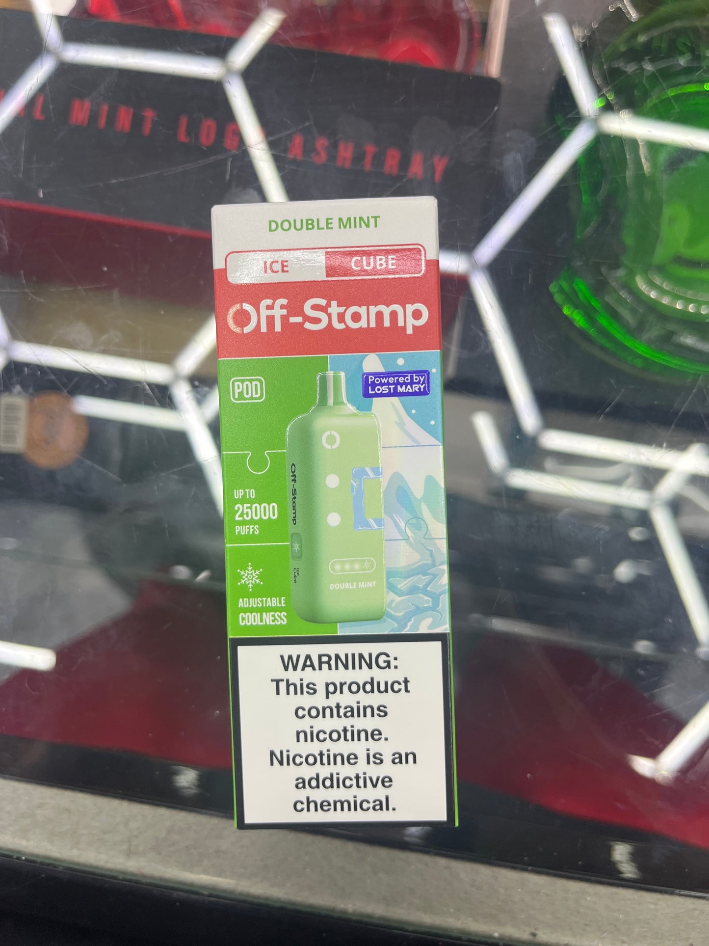 Off stamp ice cube 25K double mint