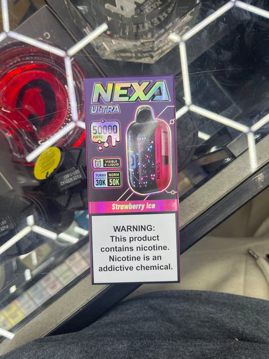Nexa 50k puffs strawberry ice