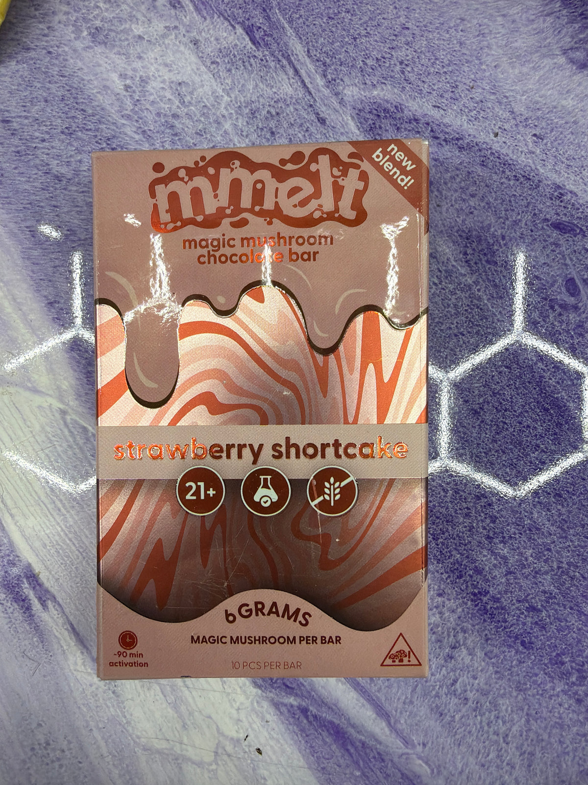 MMelt Chapo Mushroom Chocolate  Strawberry Shortcake