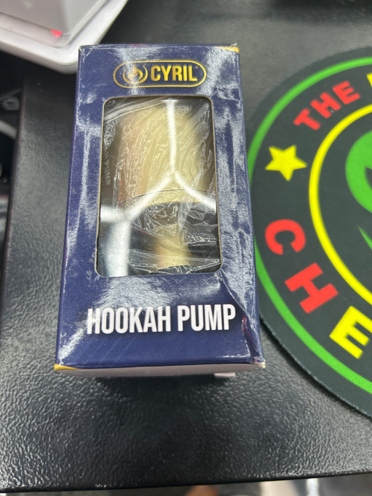 Cyril hookah pump gold