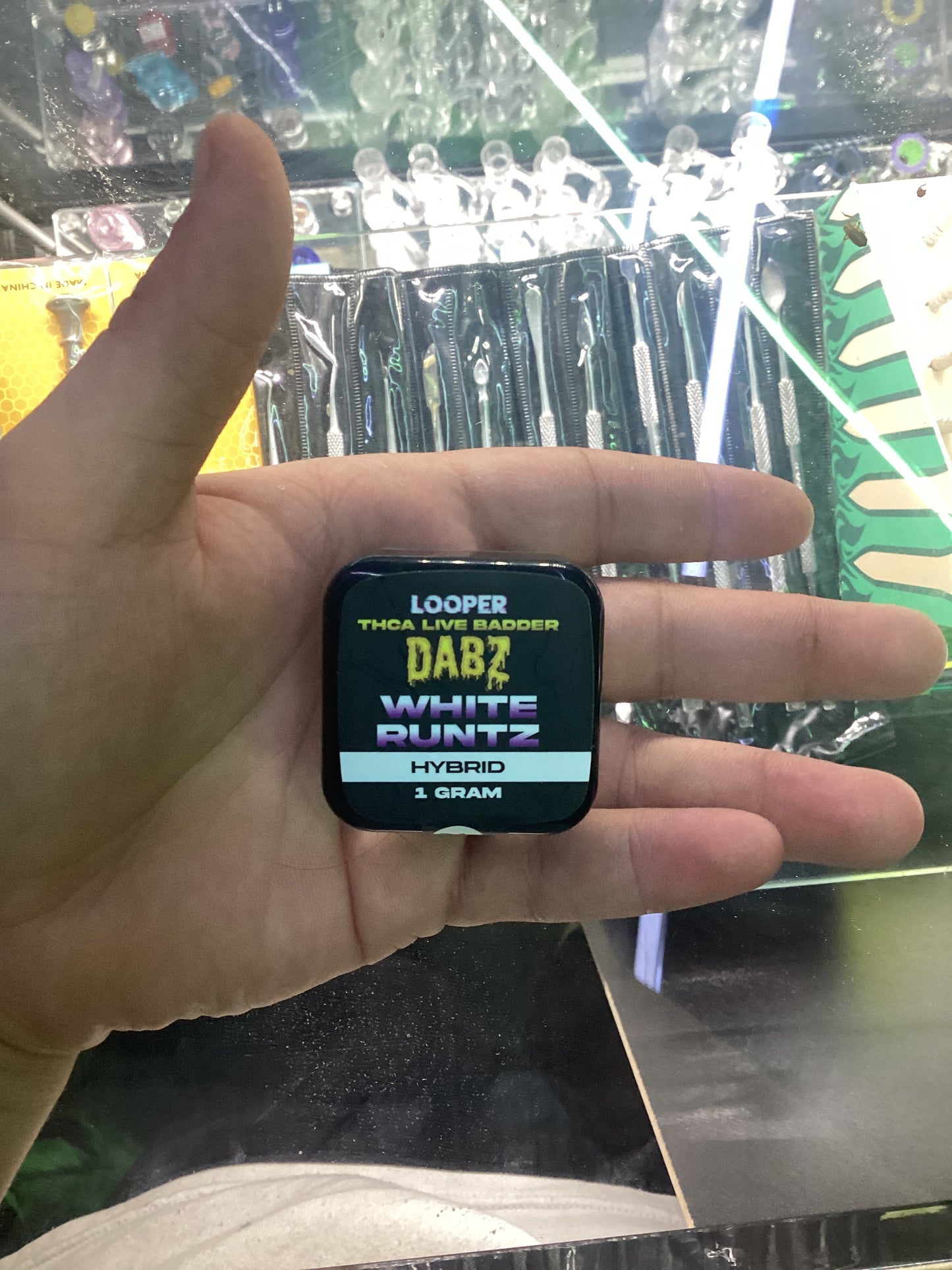 Looper Thca live badder dabz white runtz hybrid