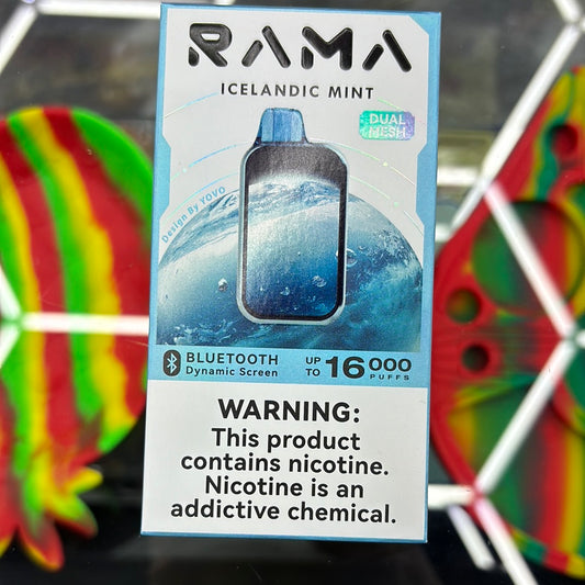 Rama icelandic mint 16,000 puffs