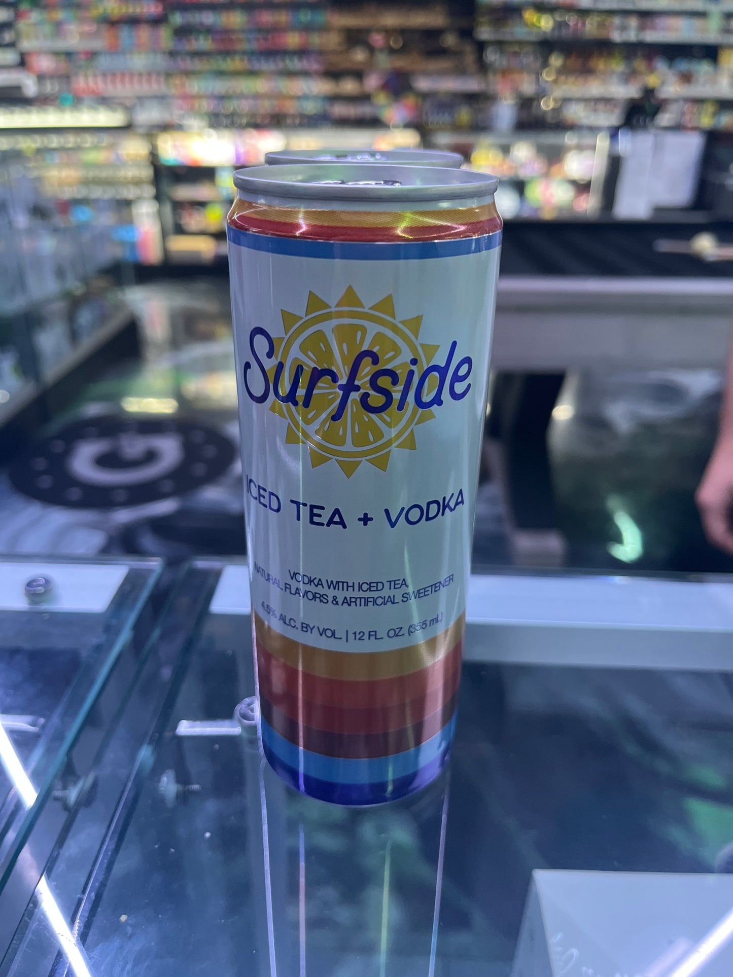 Surfside 335ml iced tea + vodka