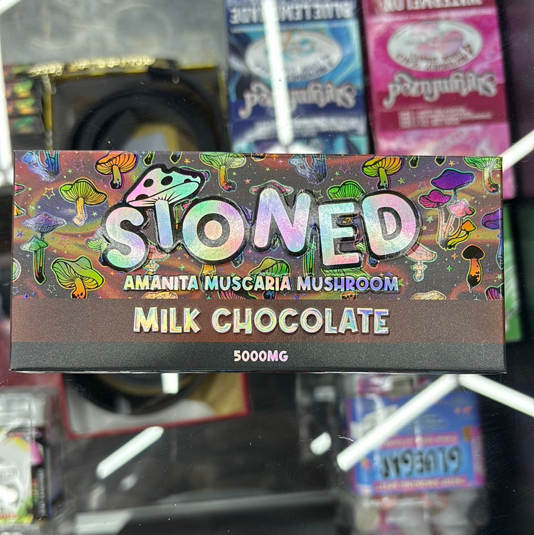Stoned mushroom milk, chocolate, 5000 MG