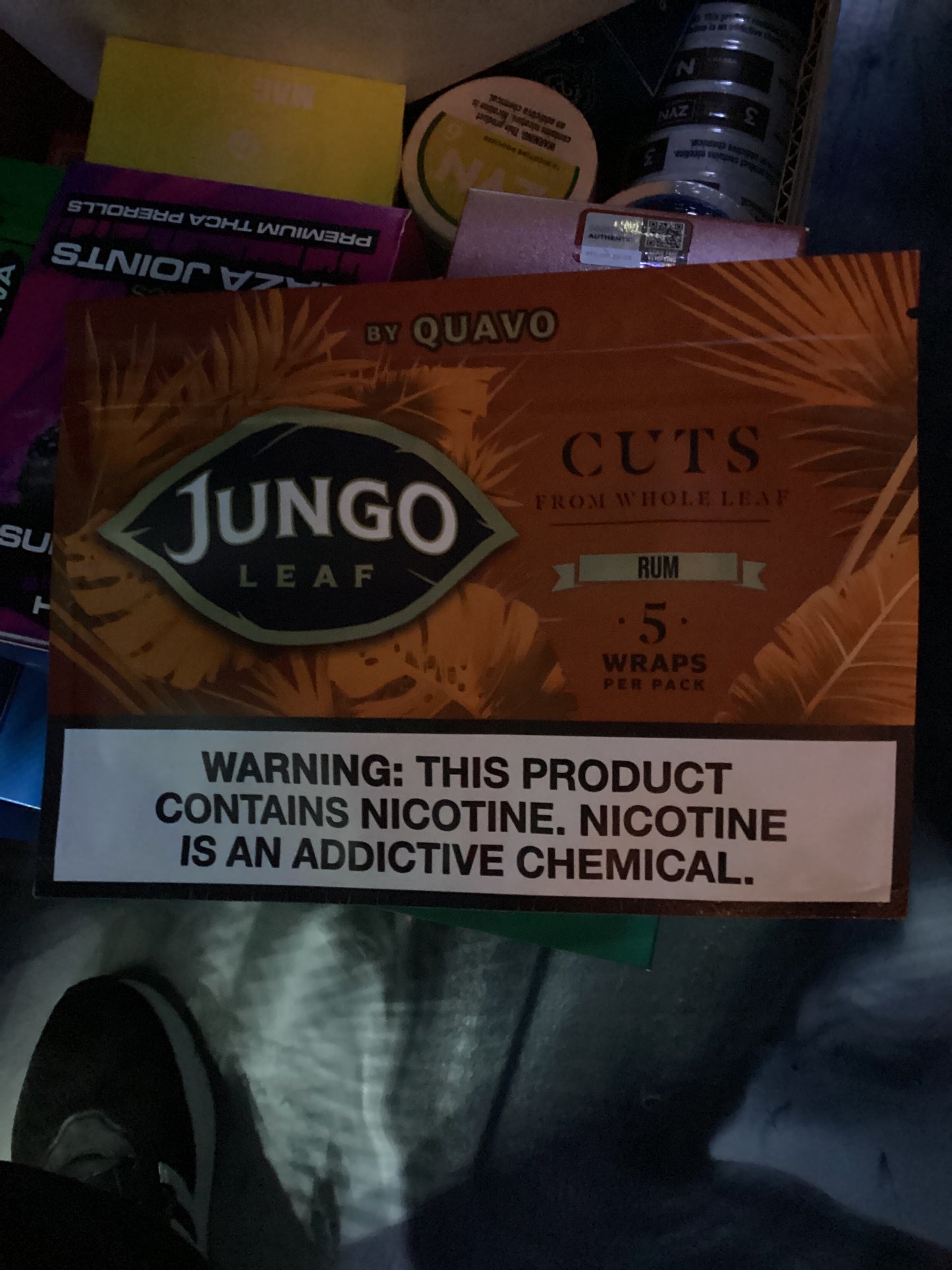 Jungo leaf rum 5wraps per pack