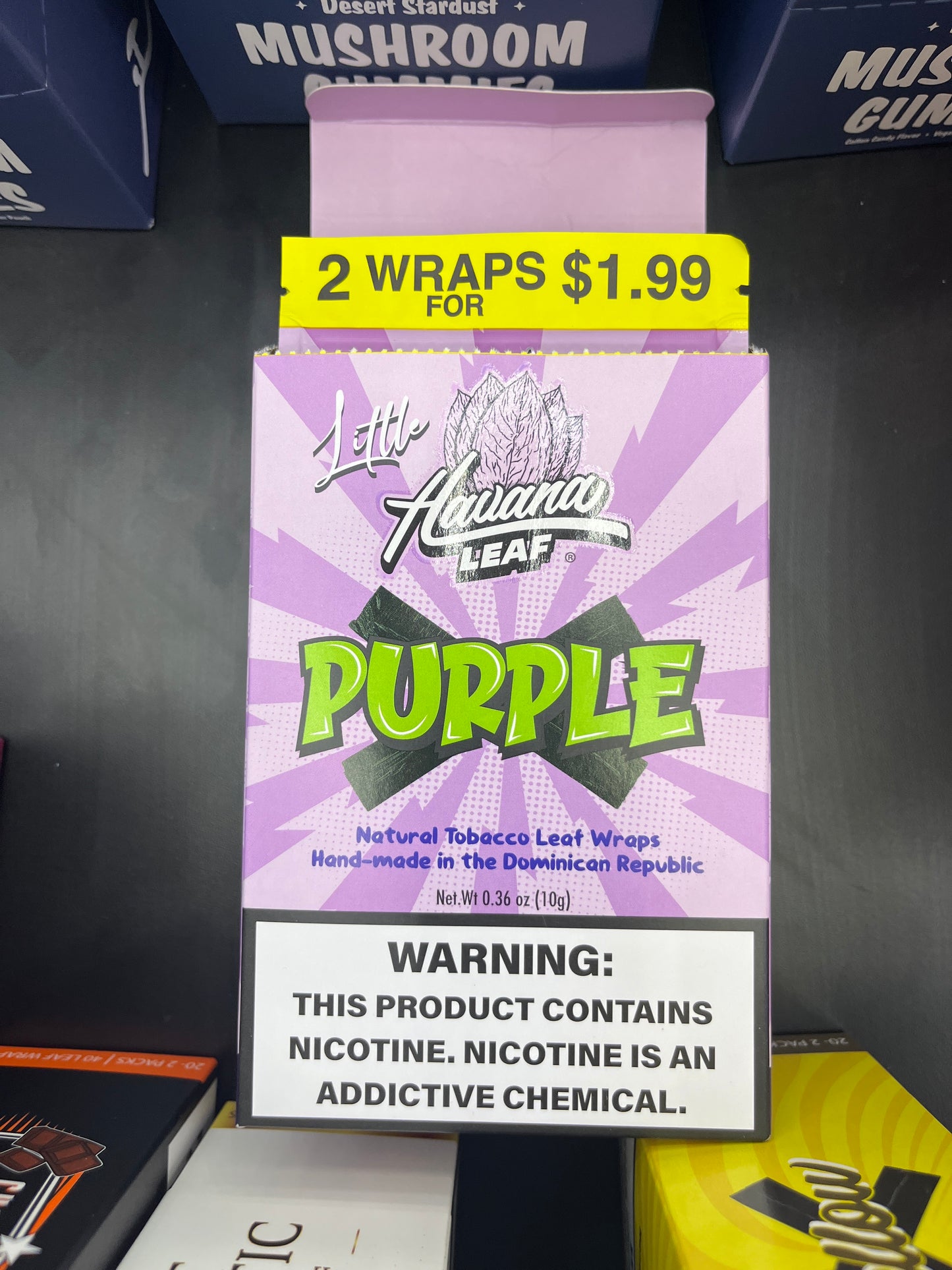 Havana leaf purple 2pk