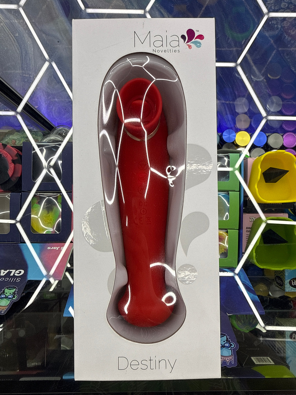 Maia novelties adult novelty vibrator Destiny red
