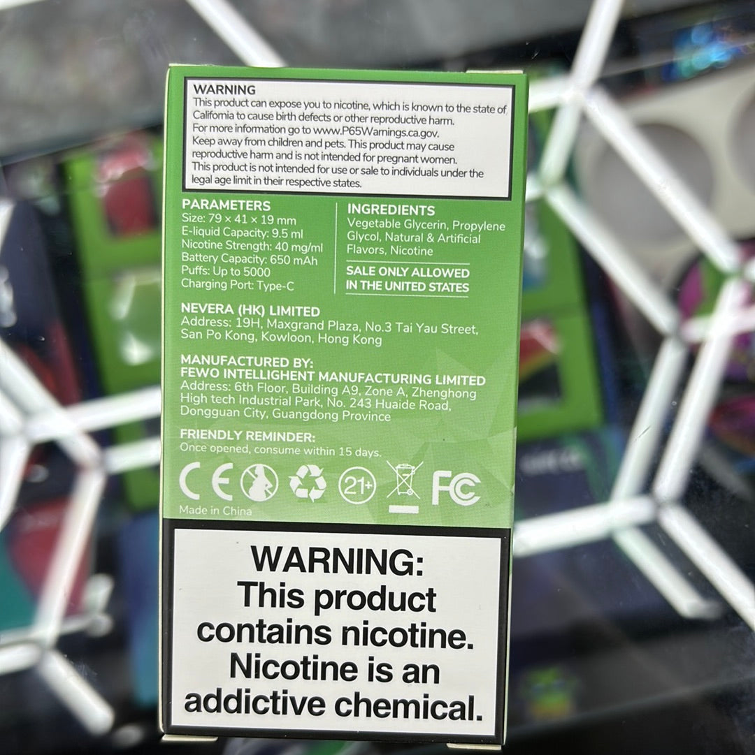 BC5000 cherry lemon mint