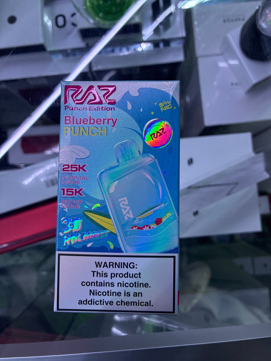 RAZ 25k blueberry punch